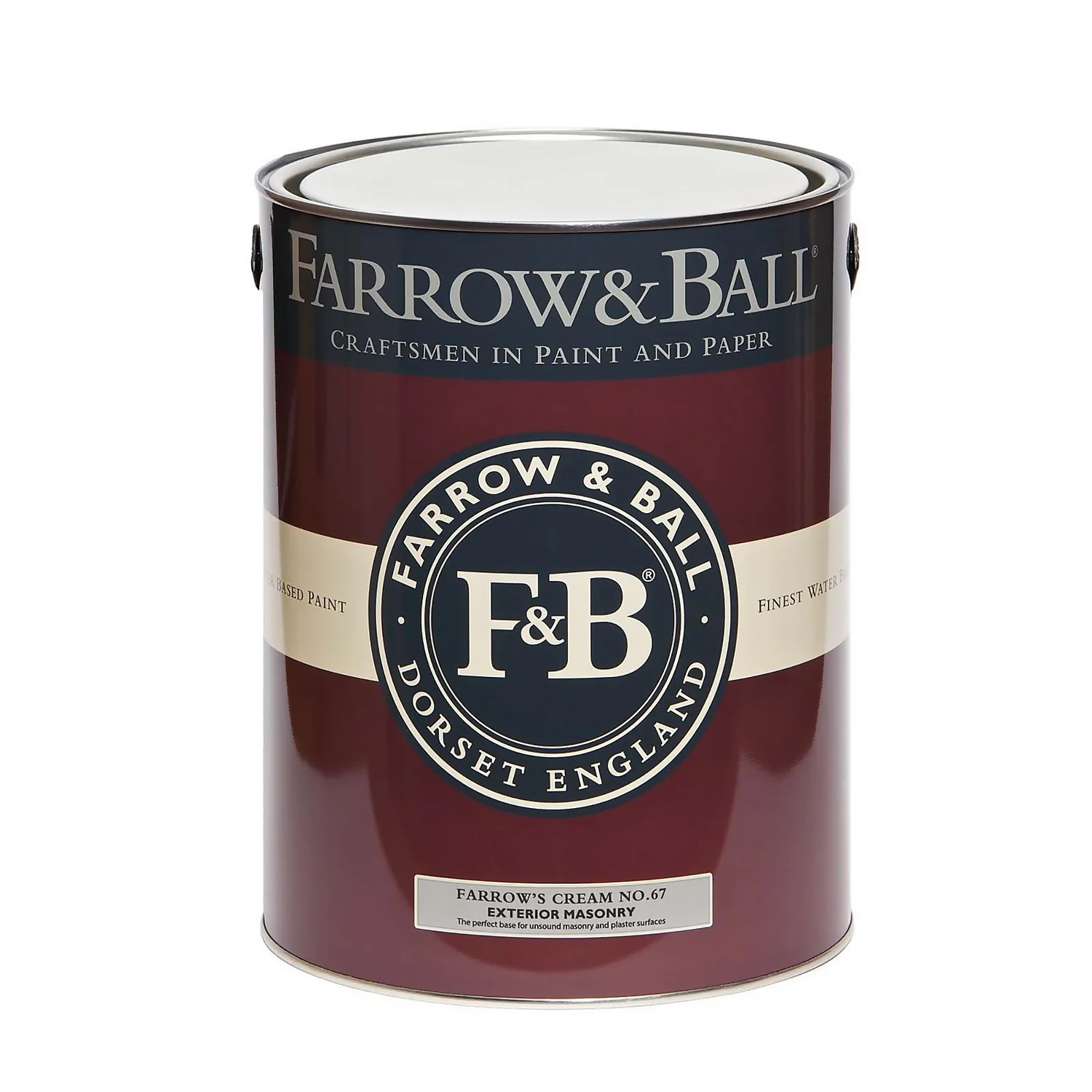 Farrow & Ball Exterior Masonry Paint Farrow's Cream - 5L Farrow & Ball Exterior Masonry Paint Farrow's Cream - 5L -Deals Furniture Store 12804406 3624951868891874