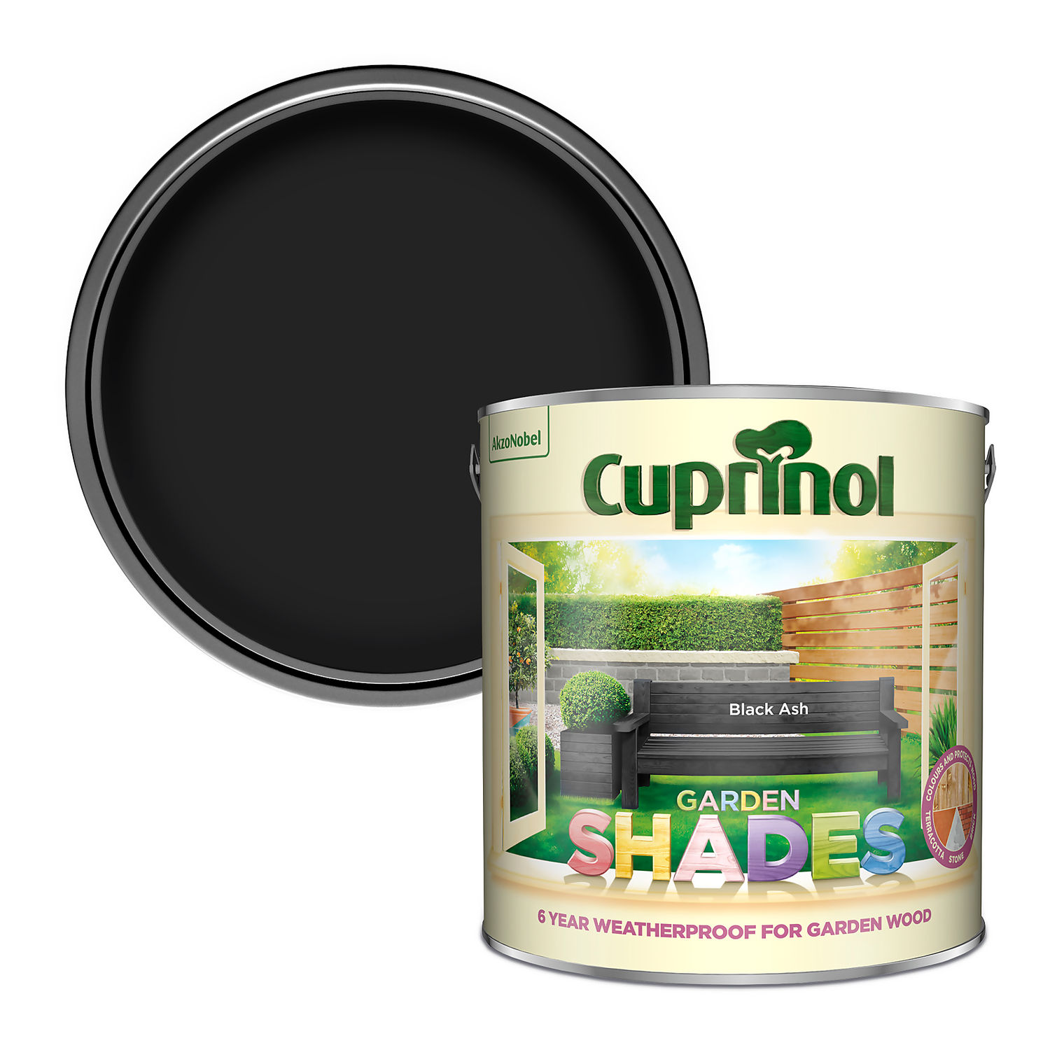 Cuprinol Garden Shades Black Ash - 2.5L Cuprinol Garden Shades Black Ash - 2.5L -Deals Furniture Store 12804485 9184949843020290