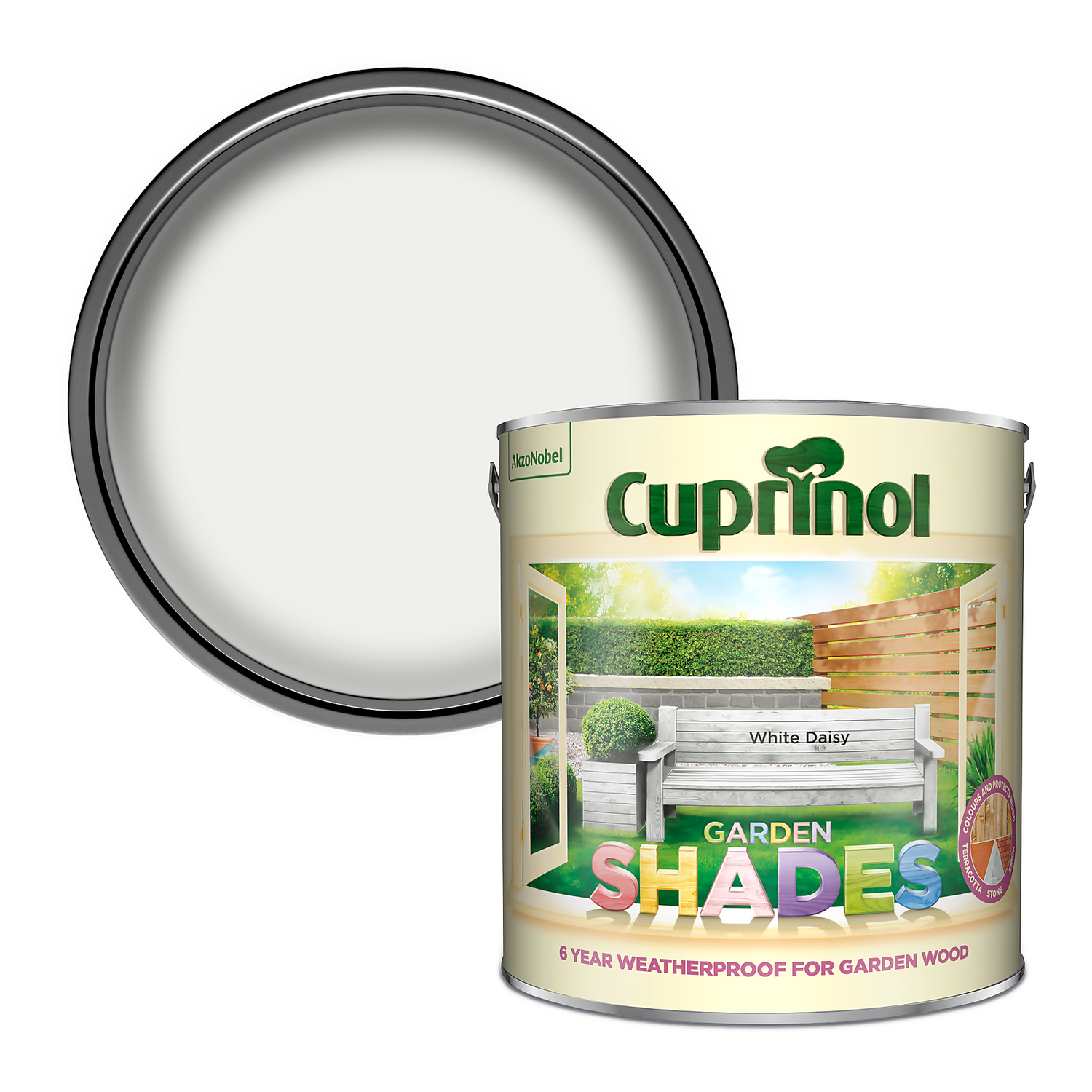 Cuprinol Garden Shades White Daisy - 2.5L Cuprinol Garden Shades White Daisy - 2.5L -Deals Furniture Store 12807076 1964949847681213