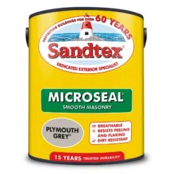 Sandtex® Ultra Smooth Masonry Paint Plymouth Grey - 5L -Deals Furniture Store 12808377 1264871501458140