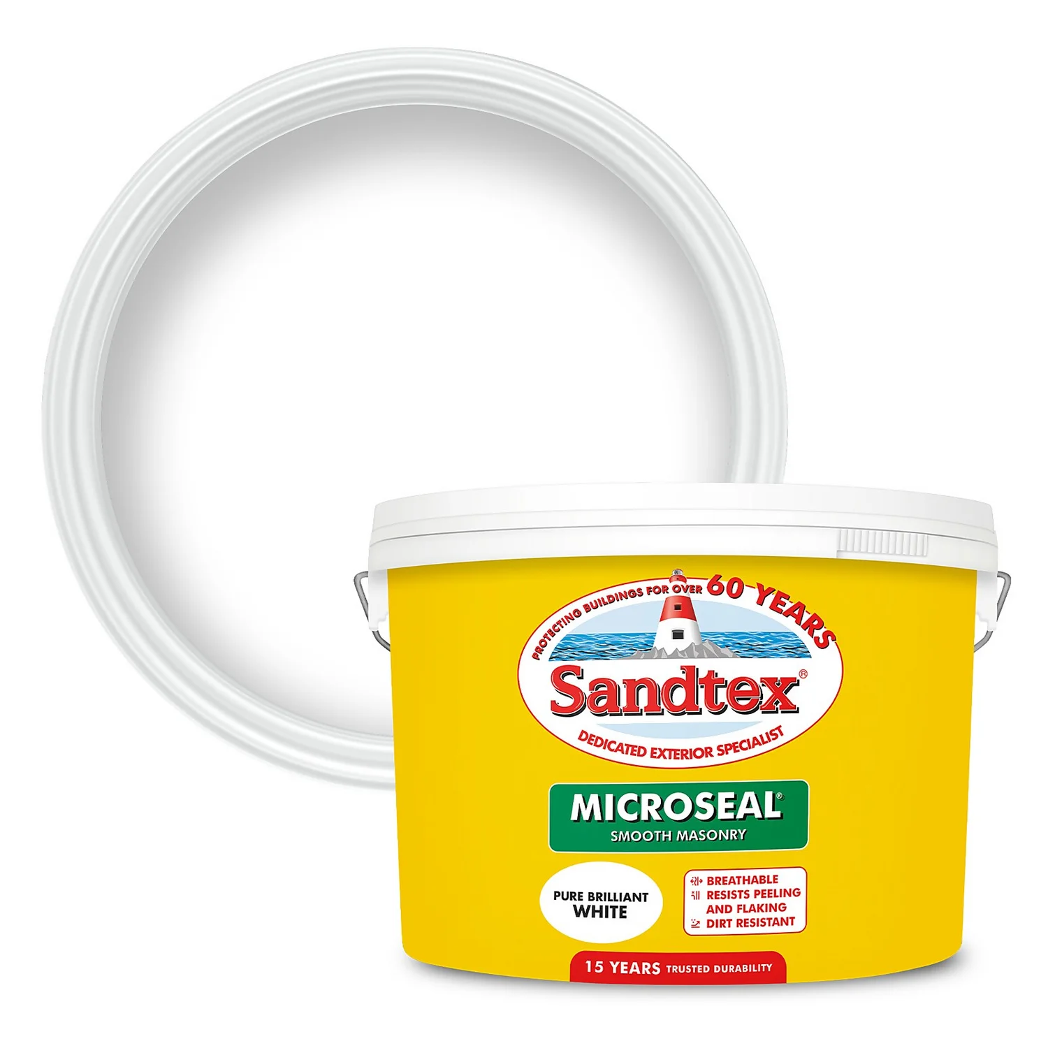Sandtex® Ultra Smooth Masonry Paint Pure Brilliant White - 10L Sandtex® Ultra Smooth Masonry Paint Pure Brilliant White - 10L -Deals Furniture Store 12808642 4394871503474818