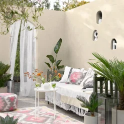 Sandtex® Textured Masonry Paint Magnolia - 5L -Deals Furniture Store 12809198 2064871504597445