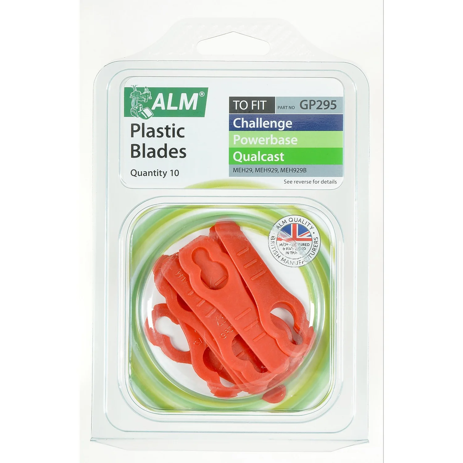 ALM Plastic Lawnmower Blades for Sovereign Hover Plastic ALM Plastic Lawnmower Blades For Sovereign Hover Plastic -Deals Furniture Store 12811311 1004953472150473