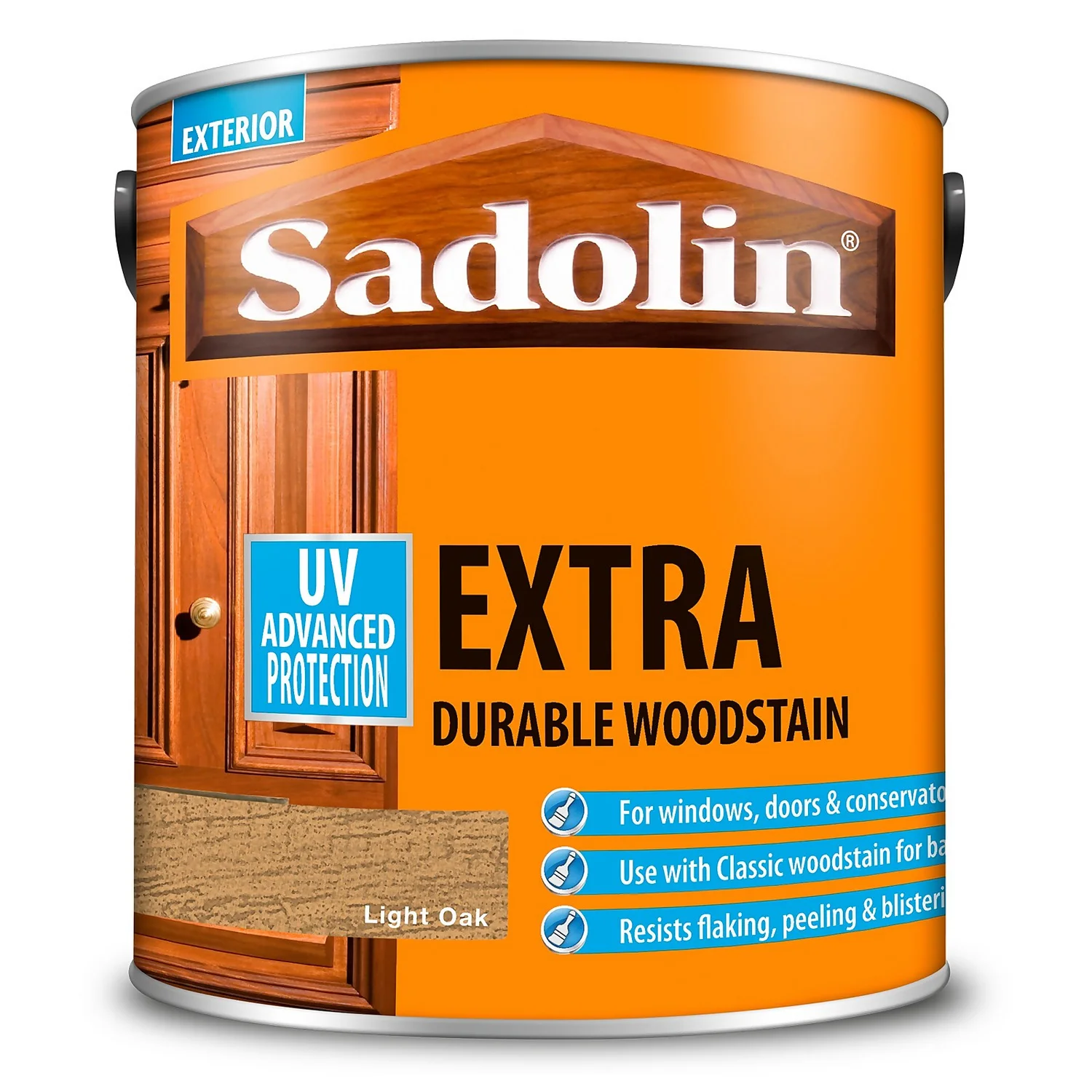 Sadolin Extra Durable Woodstain Light Oak - 2.5L Sadolin Extra Durable Woodstain Light Oak - 2.5L -Deals Furniture Store 12812250 1394951406473041