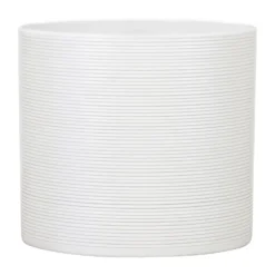 White Plant Pot - 23cm