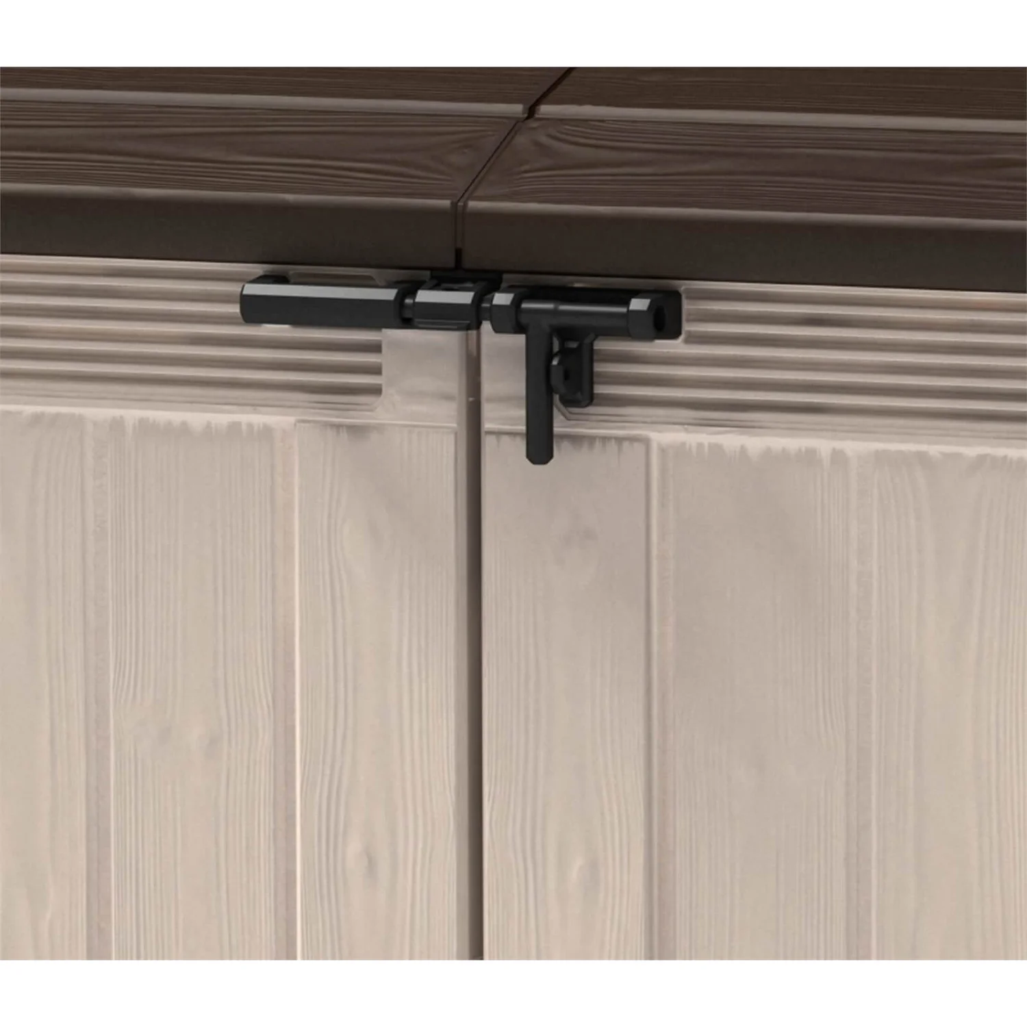 Keter Store it Out Ultra Outdoor Garden Storage Shed - Beige & Brown - 2000L Keter Store It Out Ultra Outdoor Garden Storage Shed - Beige & Brown - 2000L -Deals Furniture Store 12815621 9644833203803011