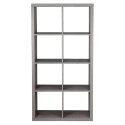 Clever Cube 4x2 Storage Unit - Grey Oak -Deals Furniture Store 12816003 1054833167846694