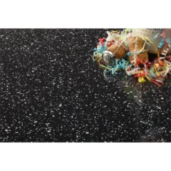 None Caviar Kitchen Worktop - Square Edge - 300 X 60 X 3.8cm -Deals Furniture Store 12816814 1094833222973053