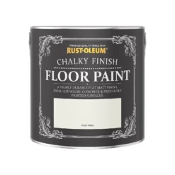 Rust-Oleum Chalky Floor Paint Chalk White - 2.5L 3 Rust-Oleum Chalky Floor Paint Chalk White - 2.5L -Deals Furniture Store 12819785 1664940725472415
