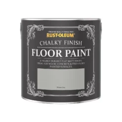 Rust-Oleum Chalky Floor Paint Winter Grey - 2.5L 3 Rust-Oleum Chalky Floor Paint Winter Grey - 2.5L -Deals Furniture Store 12819786 7504940725516824
