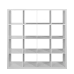 Clever Cube 4x4 Storage Unit - White -Deals Furniture Store 12821332 1314899295385211