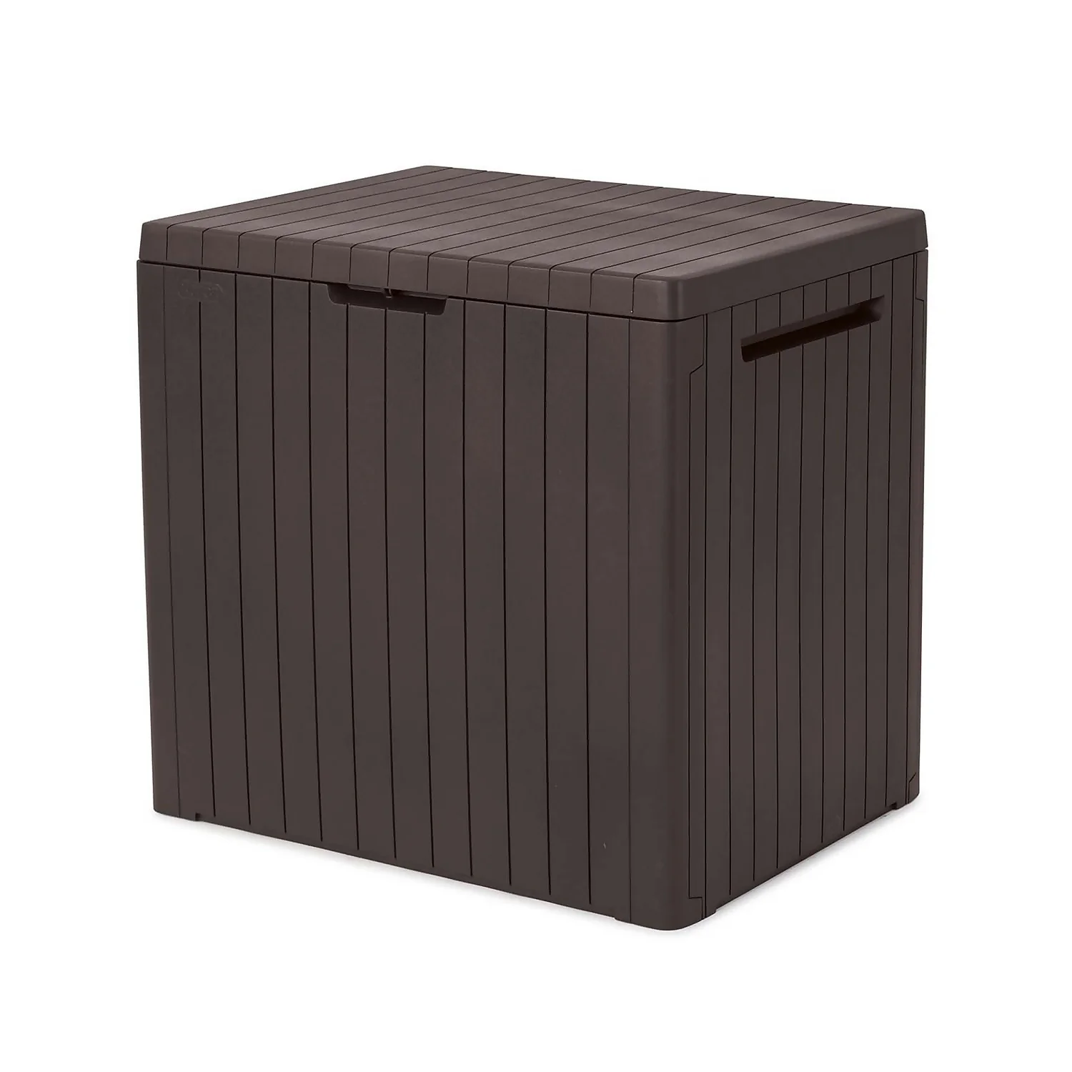 Keter City Outdoor Garden Storage Box 113L - Brown Keter City Outdoor Garden Storage Box 113L - Brown -Deals Furniture Store 12822290 1324900073724420