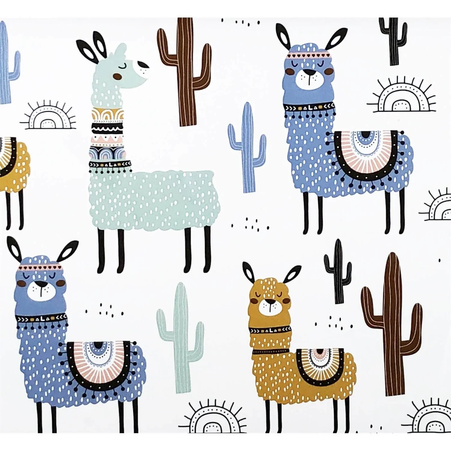 Curver Stockholm Llama Plastic Deco Storage Box - Multi-Coloured - 22L Curver Stockholm Llama Plastic Deco Storage Box - Multi-Coloured - 22L -Deals Furniture Store 12824053 1274832983192584