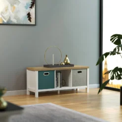 Clever Cube 1x3 Storage Unit With Legs - White 2 Clever Cube 1x3 Storage Unit With Legs - White -Deals Furniture Store 12824159 4155052927423366