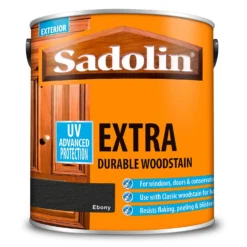 Sadolin Extra Durable Woodstain Ebony - 2.5L 5 Sadolin Extra Durable Woodstain Ebony - 2.5L -Deals Furniture Store 12832497 5004951407132633
