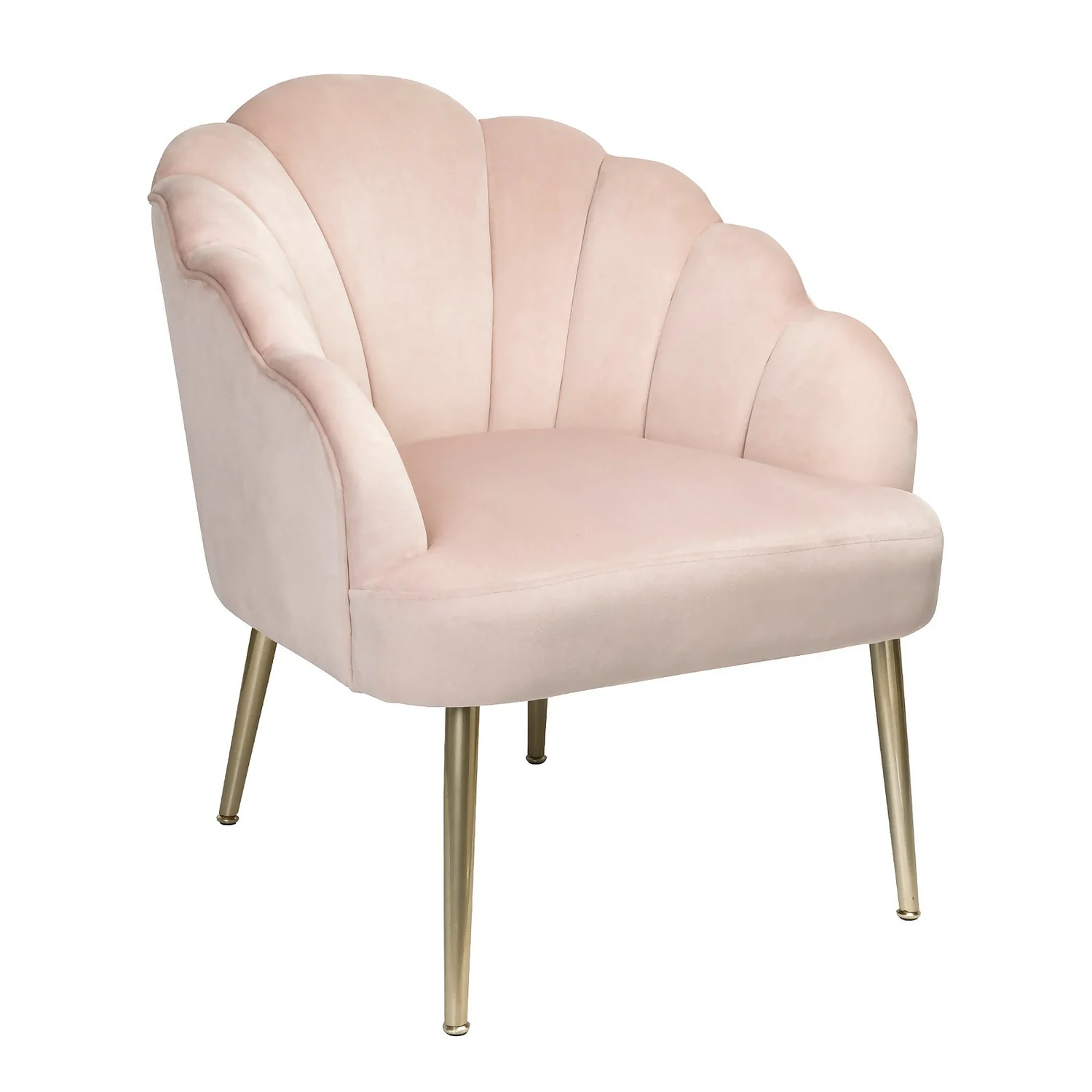 Sophia Scallop Occasional Chair - Blush Sophia Scallop Occasional Chair - Blush -Deals Furniture Store 12836665 1624861201584477