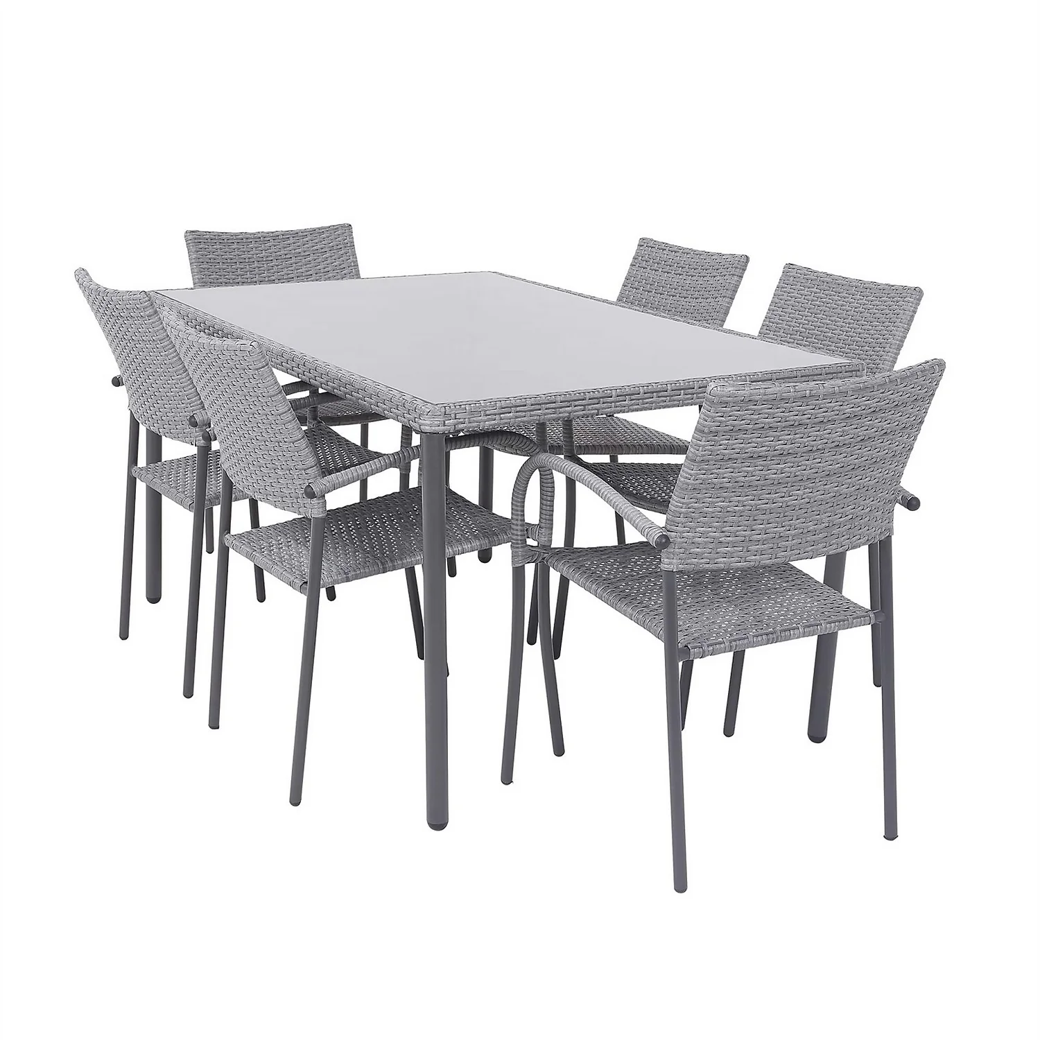 Bambrick 6 Seater Garden Dining Set Bambrick 6 Seater Garden Dining Set -Deals Furniture Store 12881493 3714948030602606