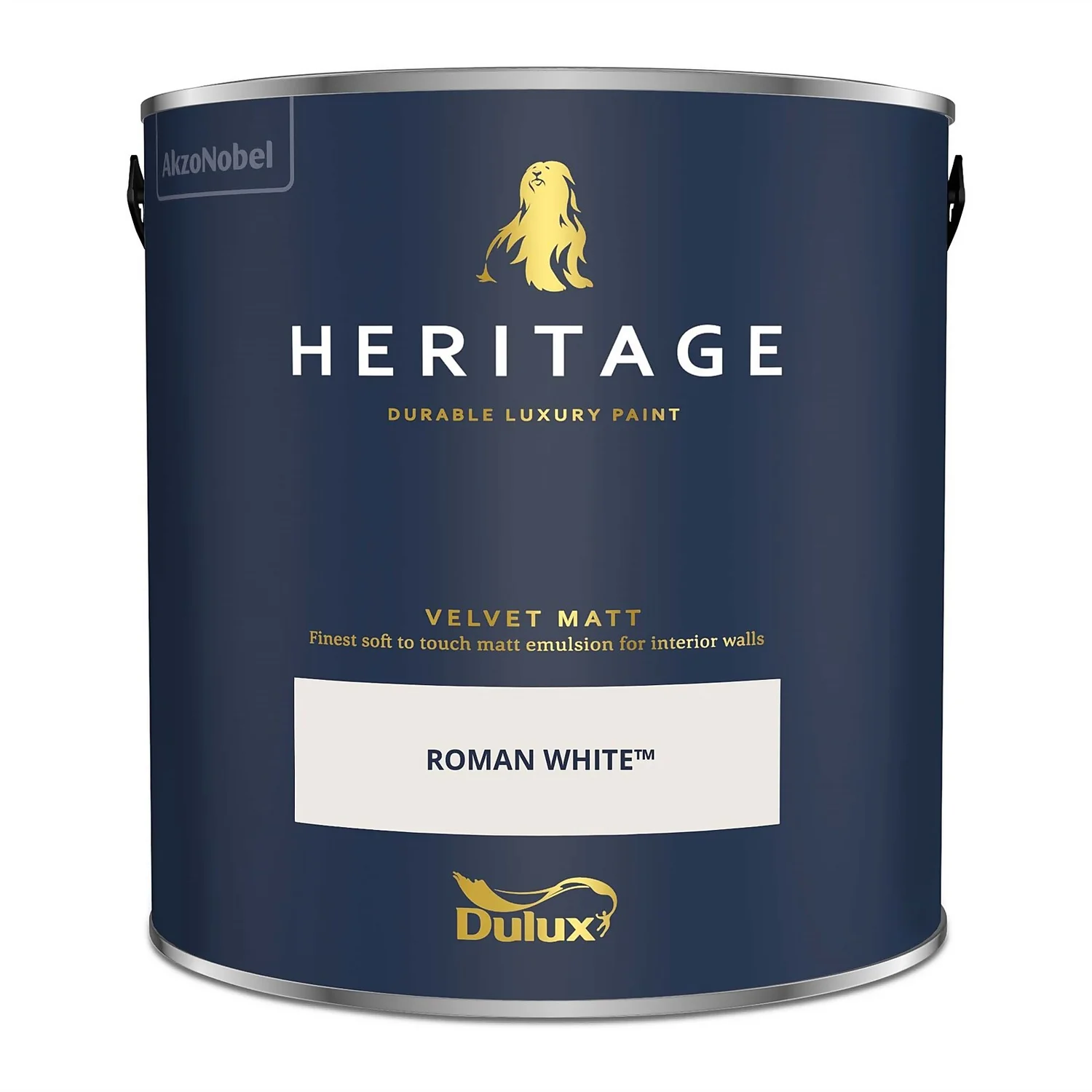 Dulux Heritage Matt Emulsion Paint Roman White - 2.5L Dulux Heritage Matt Emulsion Paint Roman White - 2.5L -Deals Furniture Store 12881985 2784843785432153