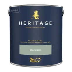 Dulux Heritage Matt Emulsion Paint Sage Green - 2.5L 3 Dulux Heritage Matt Emulsion Paint Sage Green - 2.5L -Deals Furniture Store 12882022 9394843785362523