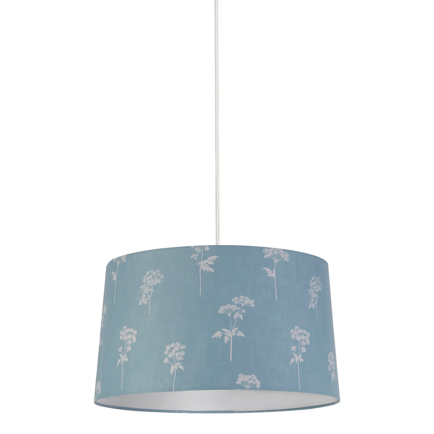 Country Living Annabelle Patterned Cotton Drum Shade - 45cm Country Living Annabelle Patterned Cotton Drum Shade - 45cm -Deals Furniture Store 12882910 1724867934799654