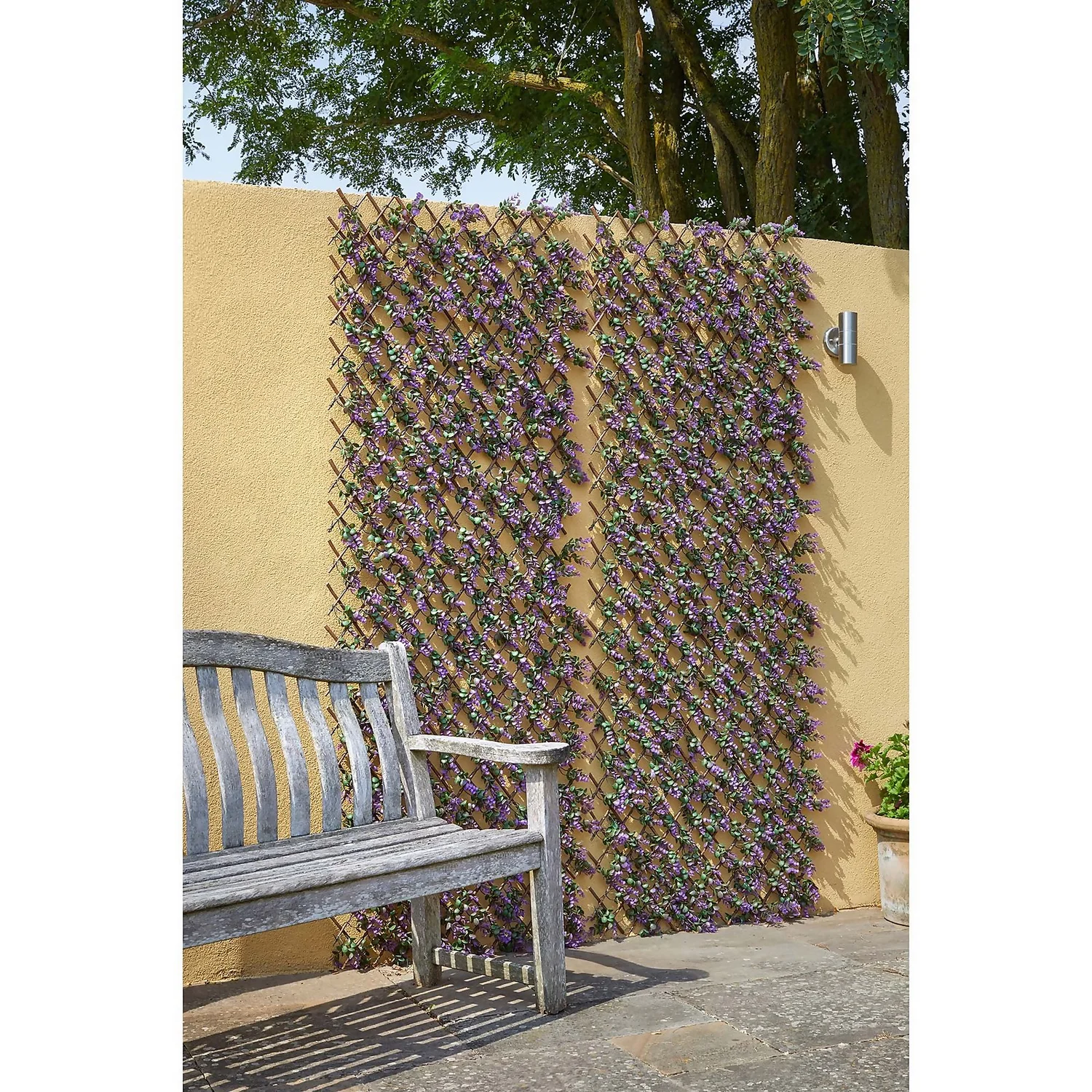 Faux Lilac Bloom Trellis 1.8m x 0.9m None Faux Lilac Bloom Trellis 1.8m X 0.9m -Deals Furniture Store 12885564 1564856721426102