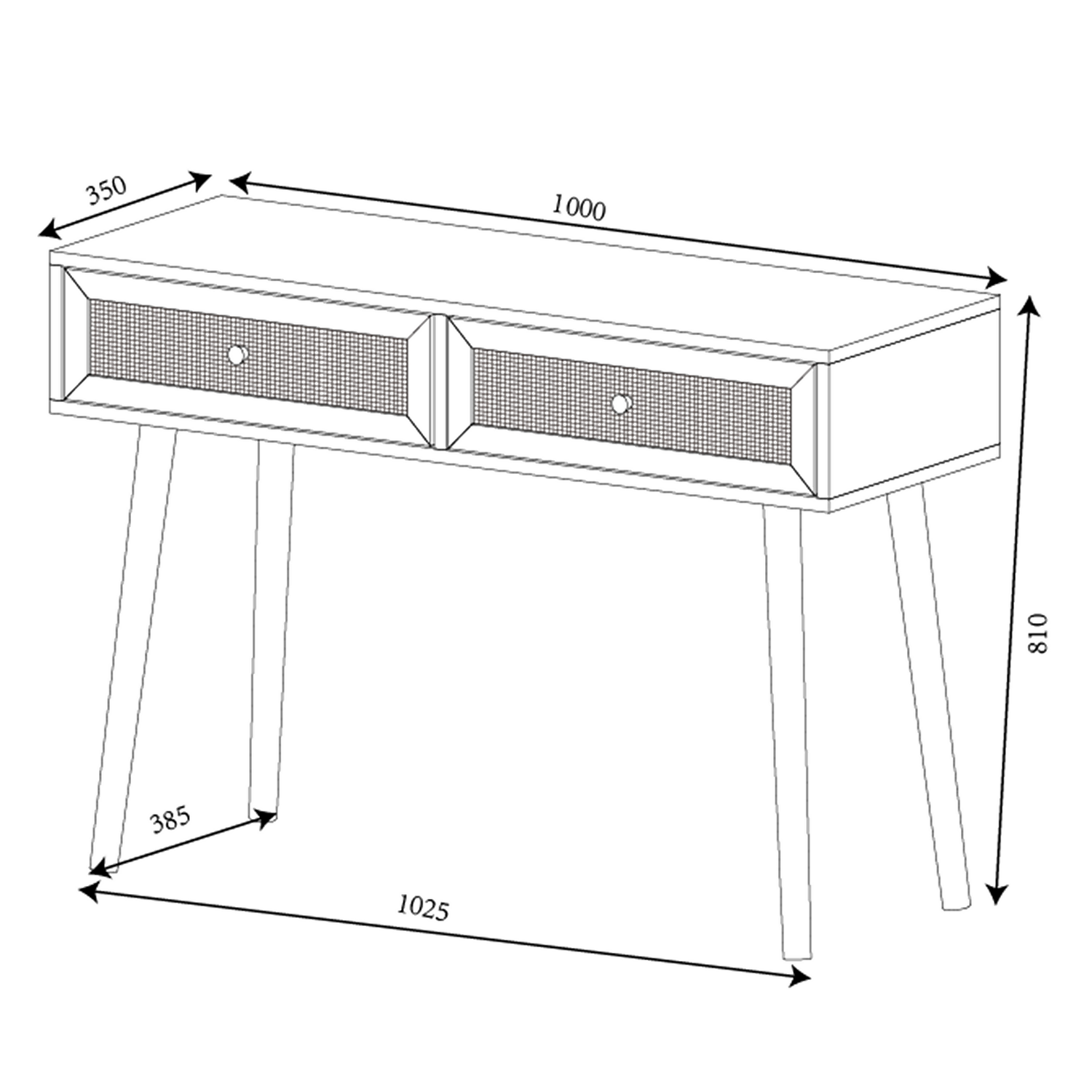 Kubu Rattan Console Desk Kubu Rattan Console Desk -Deals Furniture Store 12888886 8685061734096139