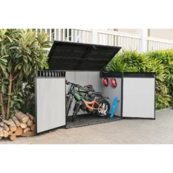 Keter Premier Jumbo Outdoor Garden Storage Shed 2020L - Grey 7 Keter Premier Jumbo Outdoor Garden Storage Shed 2020L - Grey -Deals Furniture Store 12890915 5944855738417674