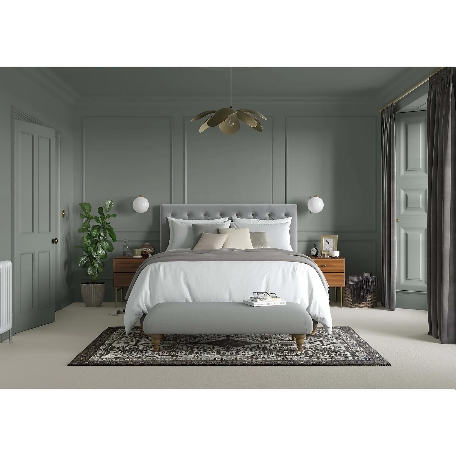 Dulux Heritage Matt Emulsion Paint Waxed Khaki - 2.5L Dulux Heritage Matt Emulsion Paint Waxed Khaki - 2.5L -Deals Furniture Store 12899143 2114847685014688