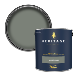 Dulux Heritage Matt Emulsion Paint Waxed Khaki - 2.5L