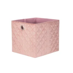 Clever Cube Quilted Velvet Insert - Blush Pink