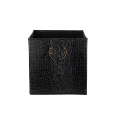 Clever Cube Mock Croc Insert - Black -Deals Furniture Store 12932963 1124900282279689