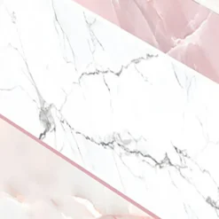 Curver Stockholm Mixed Marble Deco Storage Box - Pink & White 22L -Deals Furniture Store 13148481 1594896660282486