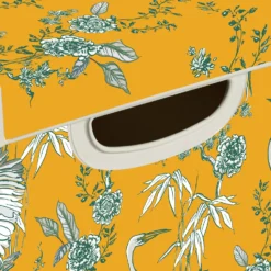 Curver Stockholm Stork Deco Storage Box - Yellow - 22L -Deals Furniture Store 13169628 2764898511836322