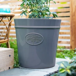 Country Living Heritage Denim Cone Pot - 41cm -Deals Furniture Store 13188756 1614933183225509