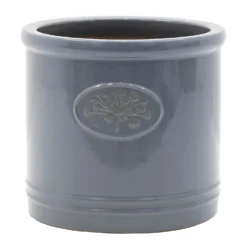 Country Living Heritage Denim Cylinder Pot - 38cm