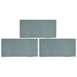 Country Living Artisan Stone Blue Ceramic Wall Tile 75 X 150mm - 0.5sqm Pack -Deals Furniture Store 13220559 9534916419734669