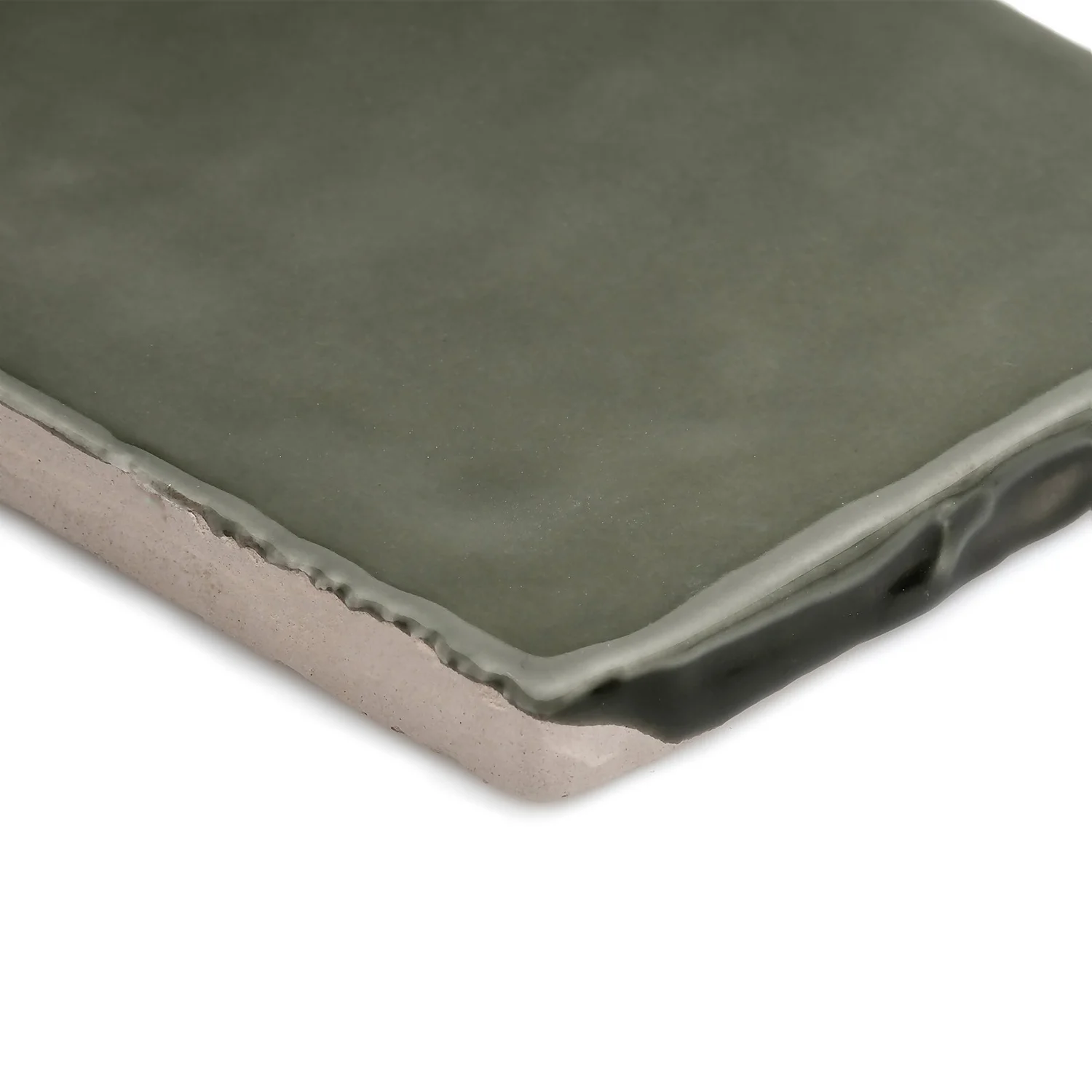 Country Living Artisan Moss Green Ceramic Wall Tile 75 x 150mm - 0.5sqm Pack Country Living Artisan Moss Green Ceramic Wall Tile 75 X 150mm - 0.5sqm Pack -Deals Furniture Store 13220561 2144916415763086