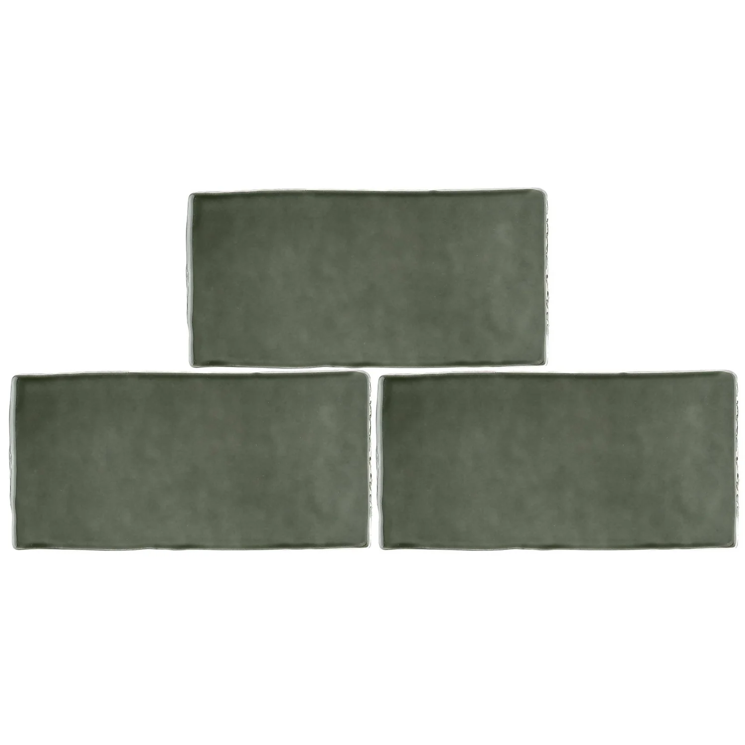 Country Living Artisan Moss Green Ceramic Wall Tile 75 x 150mm - 0.5sqm Pack Country Living Artisan Moss Green Ceramic Wall Tile 75 X 150mm - 0.5sqm Pack -Deals Furniture Store 13220561 4064916415692208