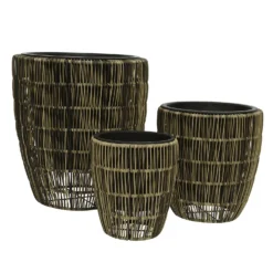 Kate Round Rattan Planter - Large 2 Kate Round Rattan Planter - Large -Deals Furniture Store 13222500 1094934511049830