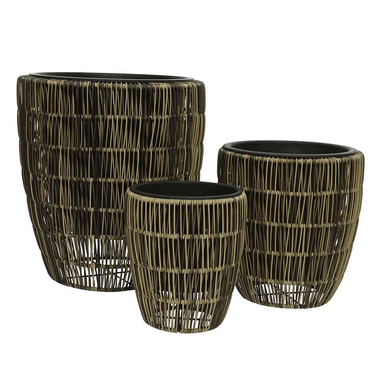 Kate Round Rattan Planter - Large Kate Round Rattan Planter - Large -Deals Furniture Store 13222500 1094934511049830