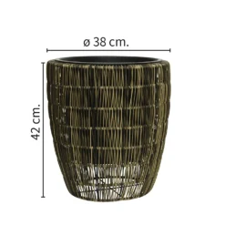 Kate Round Rattan Planter - Large 3 Kate Round Rattan Planter - Large -Deals Furniture Store 13222500 2344934511076869