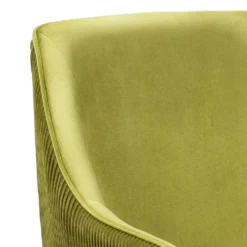 Pia Pleat Swivel Chair - Olive -Deals Furniture Store 13222763 1654940701676772