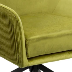 Pia Pleat Swivel Chair - Olive -Deals Furniture Store 13222763 1684940701734945
