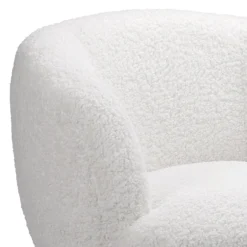 Tori Boucle Tub Chair - White 4 Tori Boucle Tub Chair - White -Deals Furniture Store 13224150 2234919264570028
