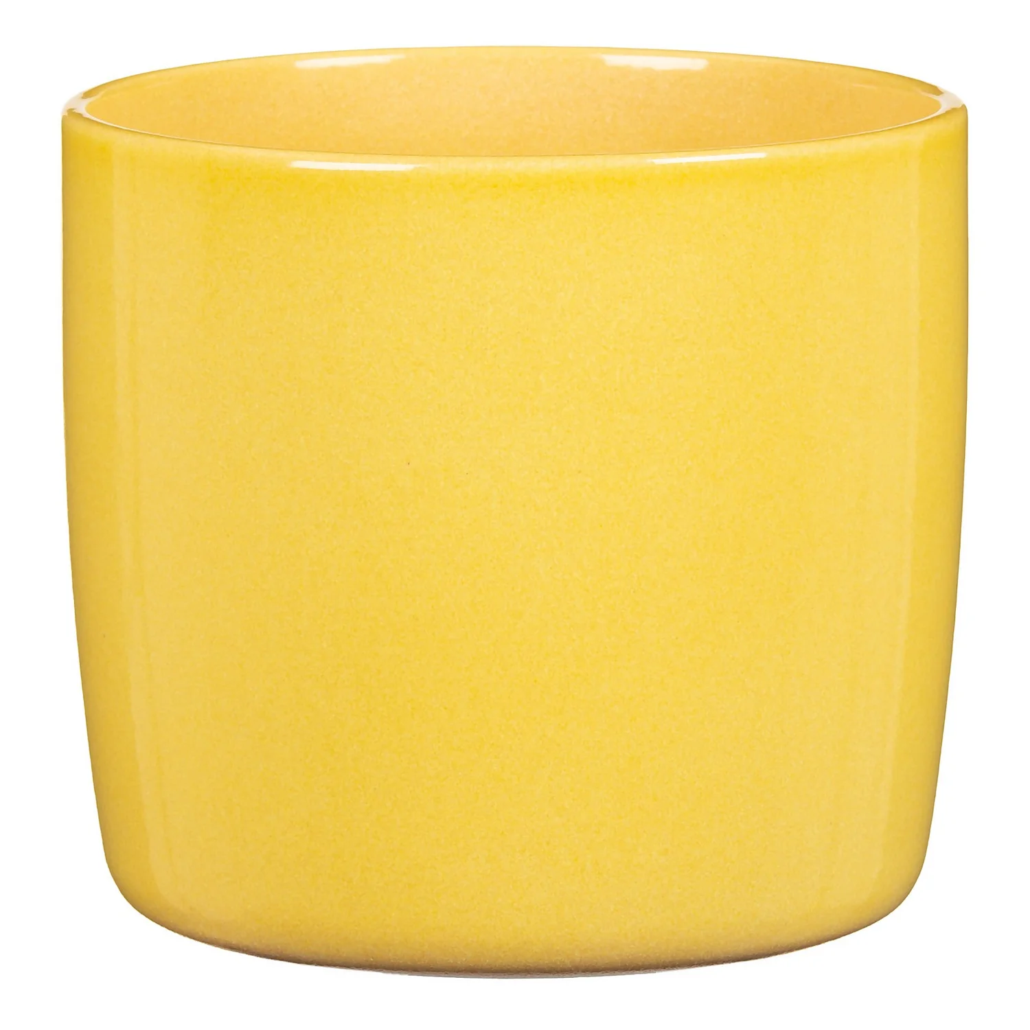 Yellow Solare Plant Pot - 18cm Yellow Solare Plant Pot - 18cm -Deals Furniture Store 13432905 5404914561513186