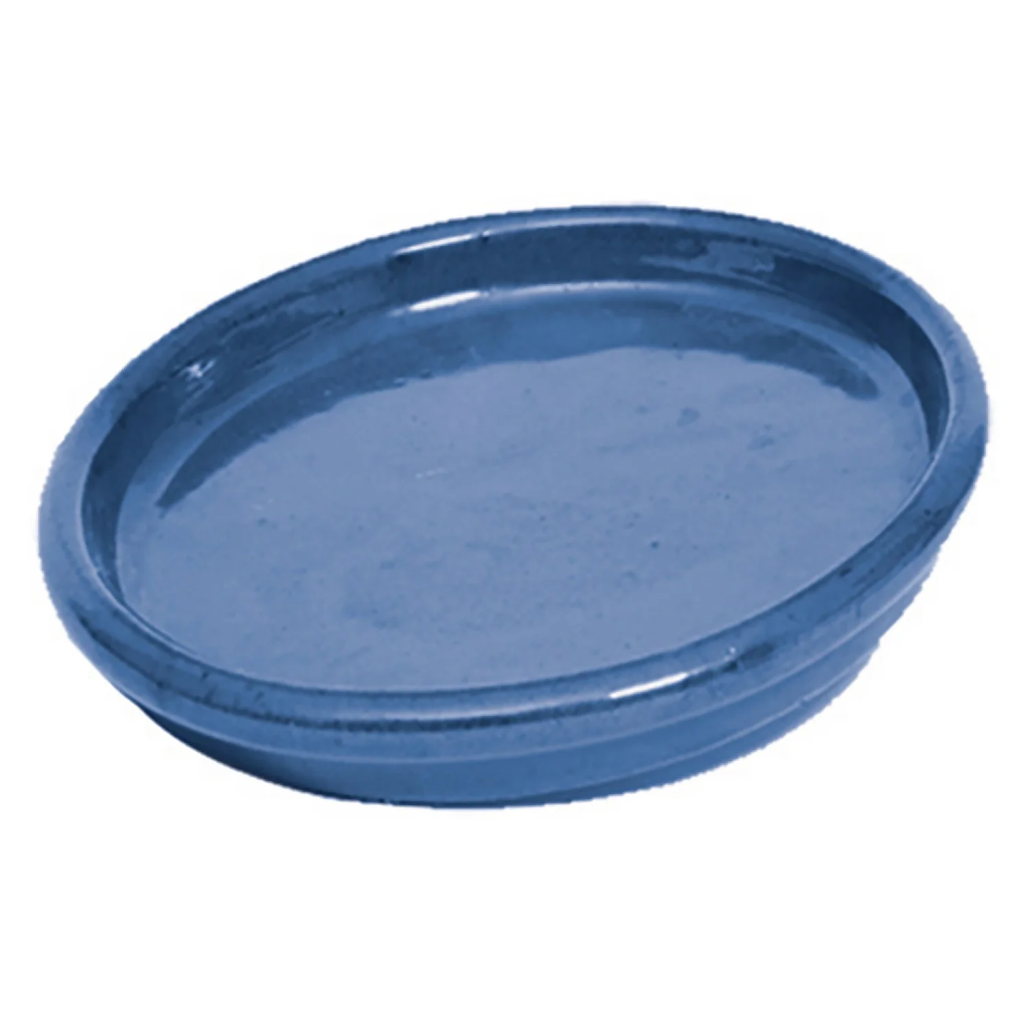 Glazed Chiswick Blue Pot Saucer - 36cm Glazed Chiswick Blue Pot Saucer - 36cm -Deals Furniture Store 13441313 1084933184251509