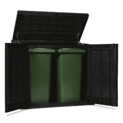 Toomax Stora Way Plus XL 1270L Garden Storage Box - Anthracite -Deals Furniture Store 13456931 1974943598423405
