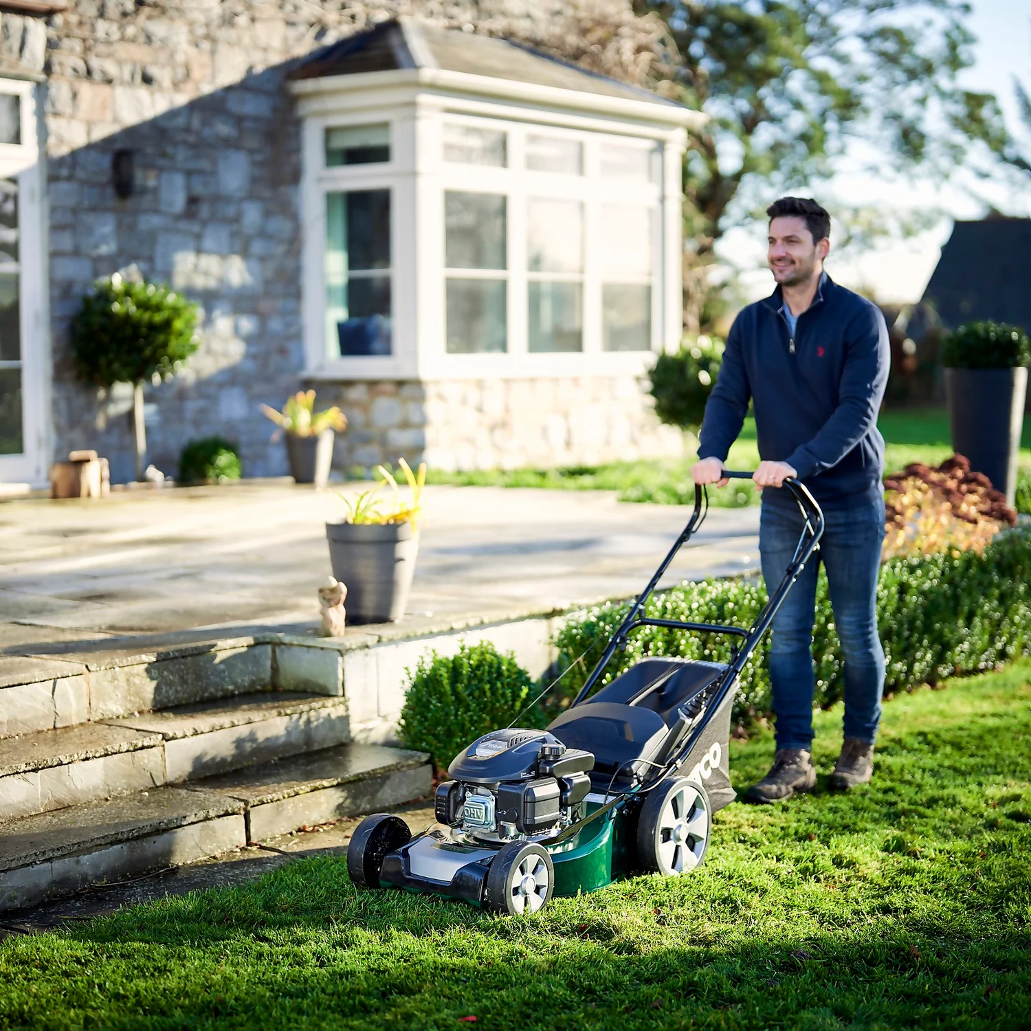 Atco 139cc Classic 18S Petrol Lawn Mower - 46cm Atco 139cc Classic 18S Petrol Lawn Mower - 46cm -Deals Furniture Store 13483565 1534929335733183