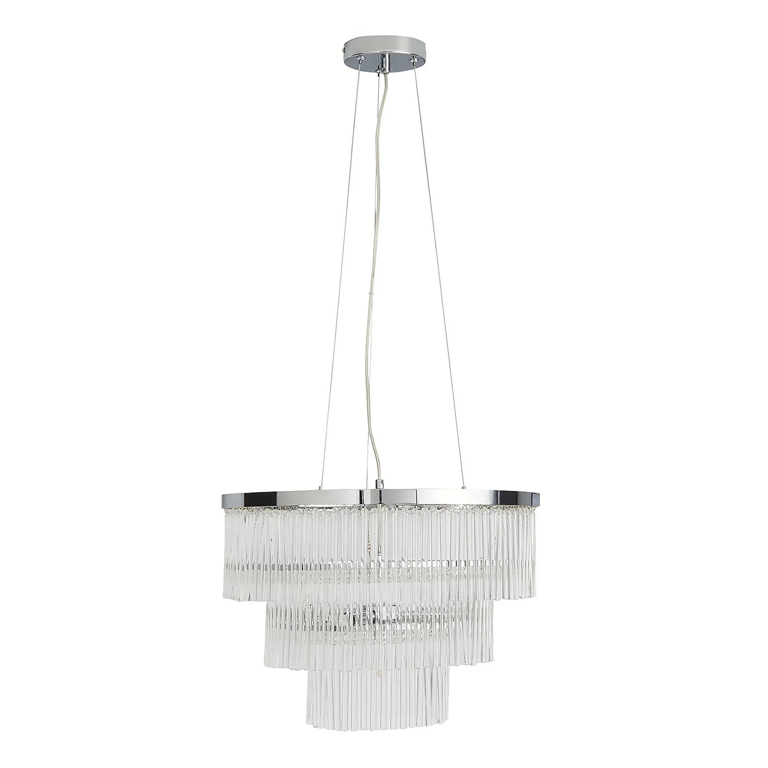 Highgate 3 Tier Pendant Light - Chrome Highgate 3 Tier Pendant Light - Chrome -Deals Furniture Store 13529594 7714945396511436