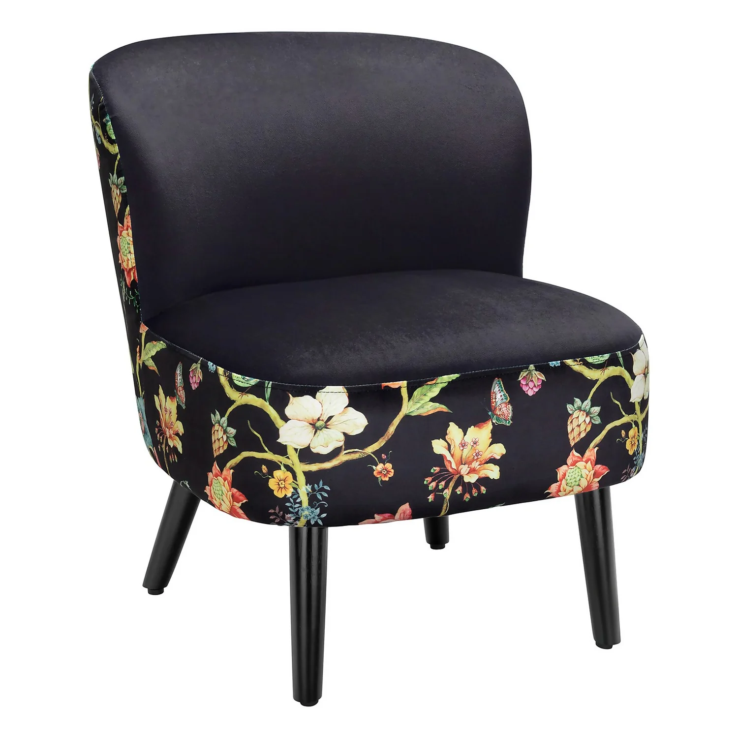 Amy Occasional Chair - Curiosity Navy Amy Occasional Chair - Curiosity Navy -Deals Furniture Store 13644153 1824975247483148